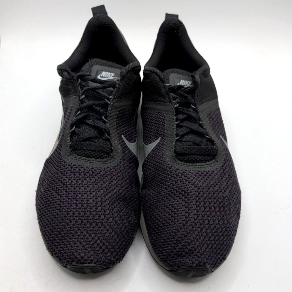 Nike Mens Lunarestoa 2 Essential Black Gray Running Athletic Sneakers Size 14 - Picture 2 of 8